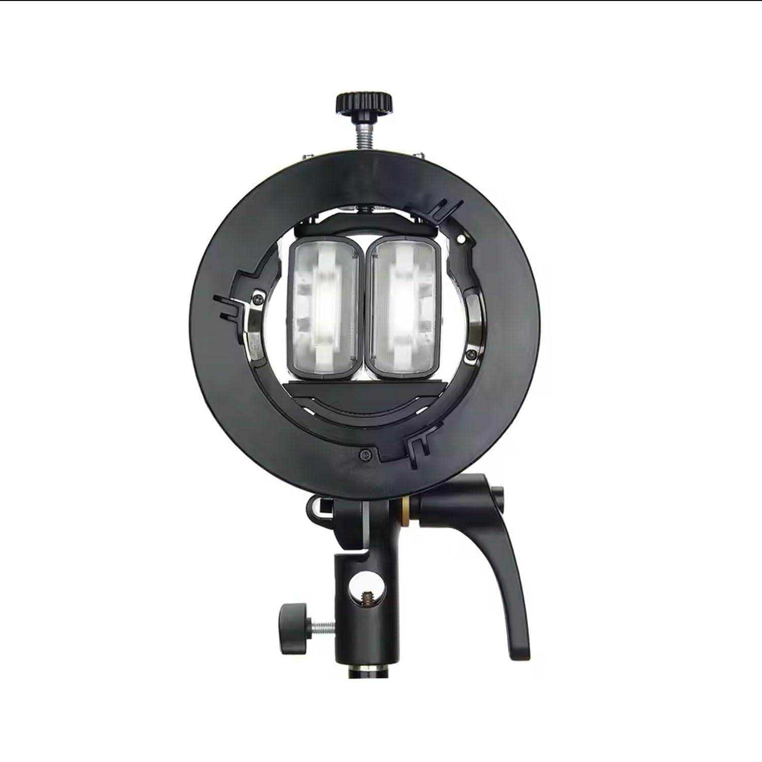 PHOTOMAX S2 Bracket | Bowens Mount | for Speedlite Flash, Barn Door Kit, Softbox, Snoot, Reflector, Beauty Box | Camera Photography & Videography (S2 Bracket)