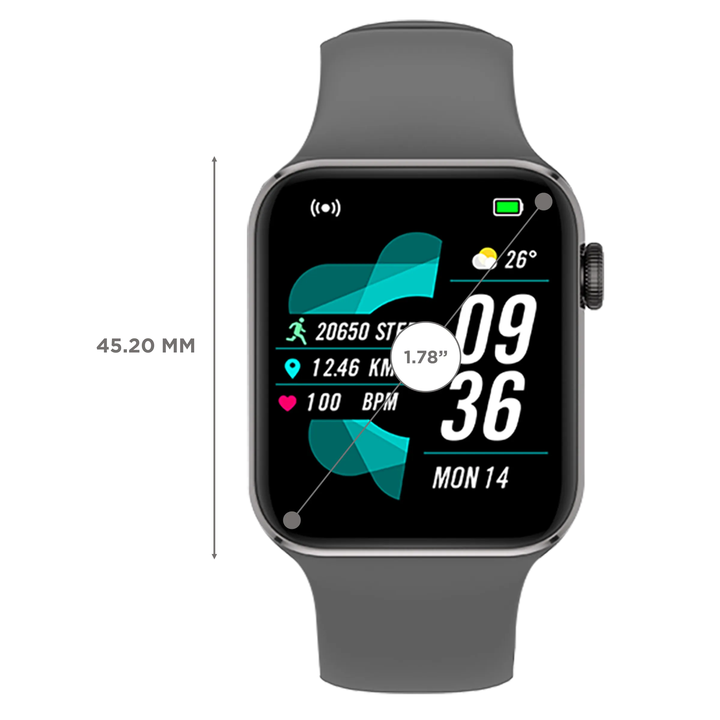 FIRE-BOLTT Visionary Smartwatch - Bluetooth Calling