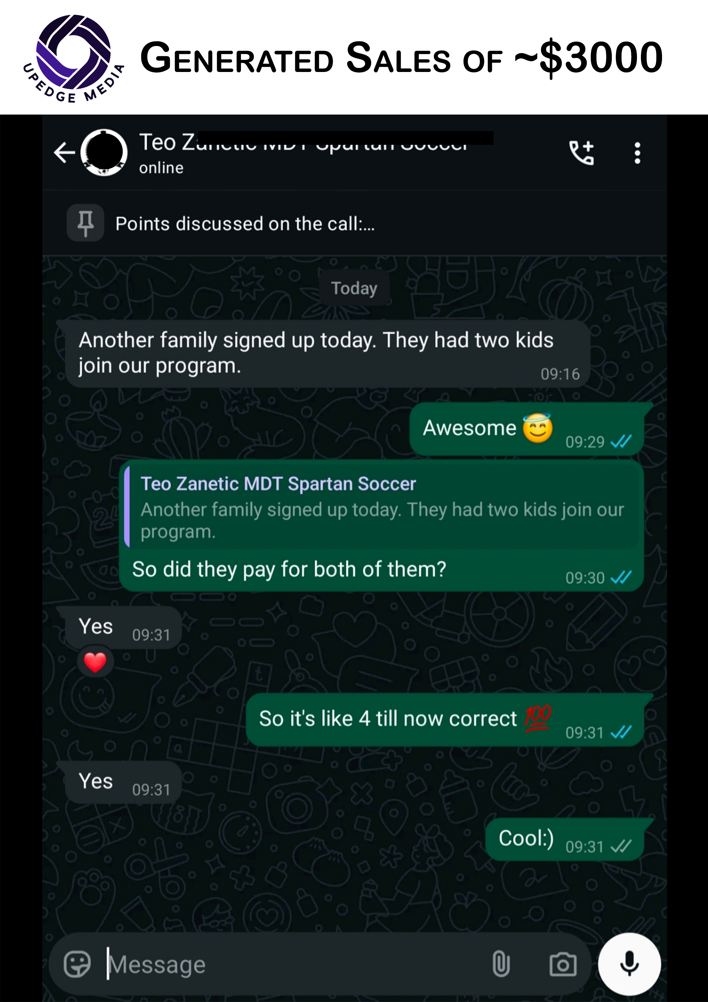 Client Testimonial