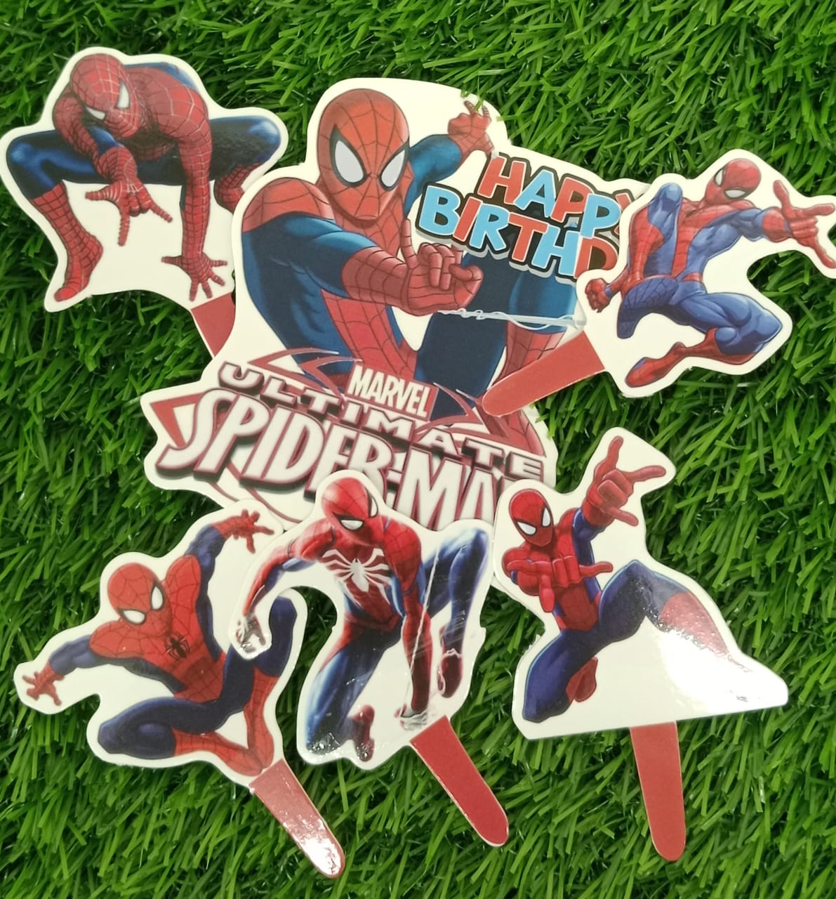 spiderman theme topper Bake and Beyond