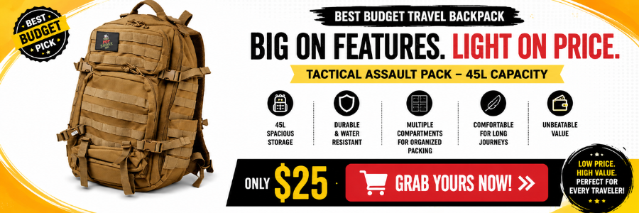 Best Budget Travel Backpack