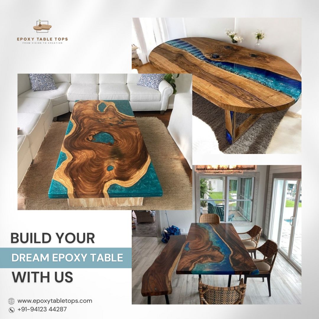 Epoxy Resin table Top