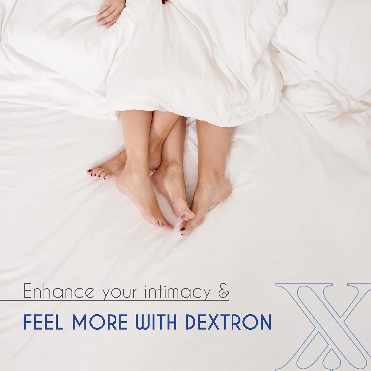 Dextron Intimate Bliss Water-Based Lubricant – Aloe-Infused, pH Balanced, Glycerin-Free Lube for Sensitive Skin, Condoms & Adult Toys