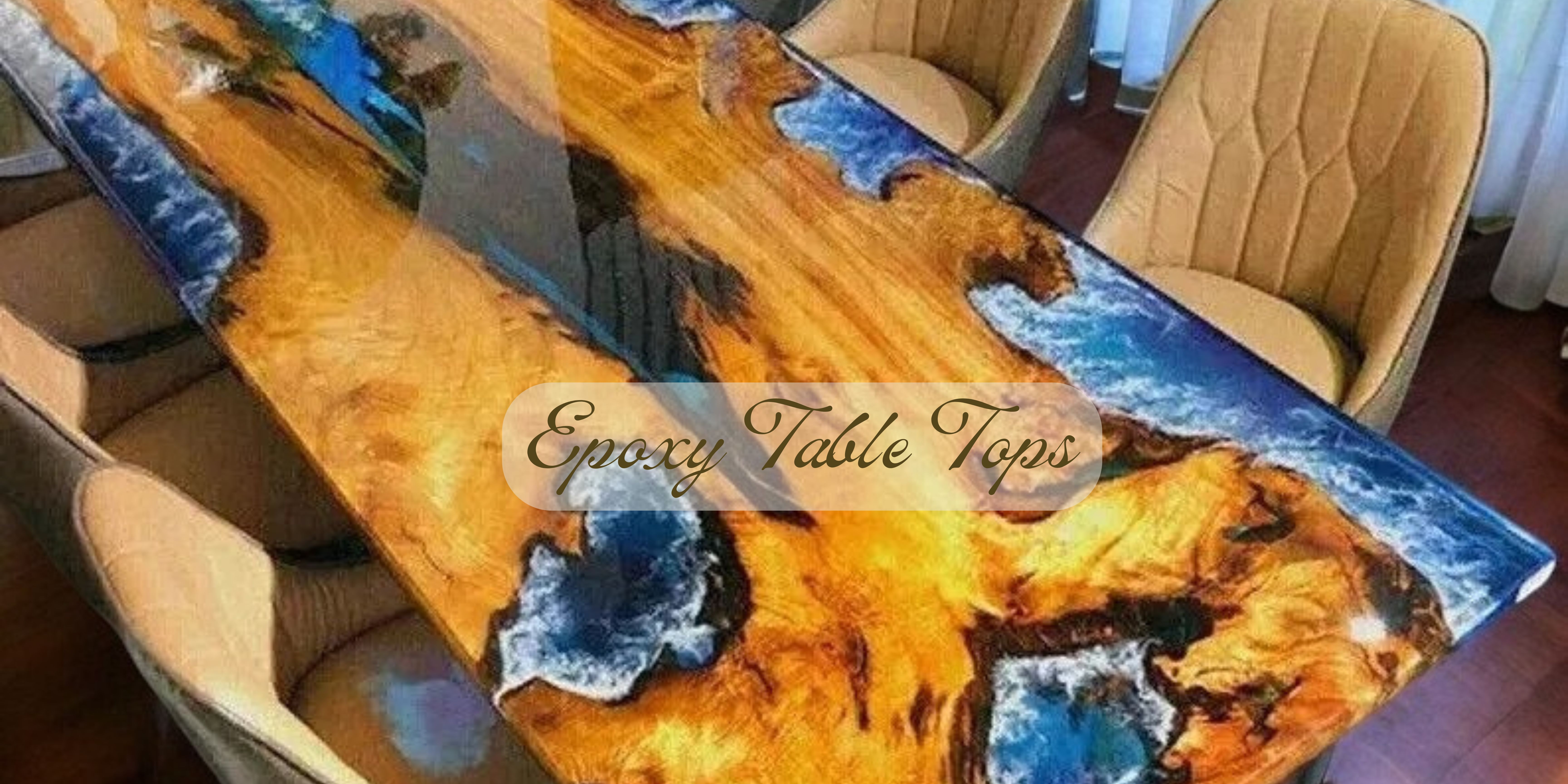 Epoxy And Wood Table