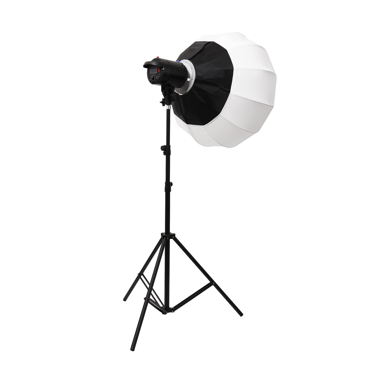 PHOTOMAX Professional LED Lantern SoftBox Soft Light Modifier with 9 Feet Stand Stand for Photography, Studio, YouTube, Shoot, Softbox + Balloon + 9ft Stand + Remote Control + Stand Bag (Pack of 1)