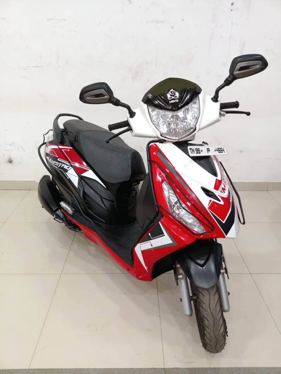 HERO MAESTRO 2019 RED COLOUR SS MOTORS