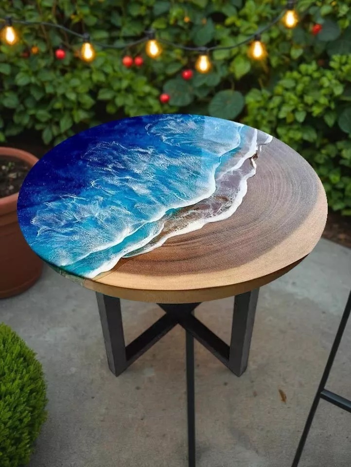 Ocean river table top