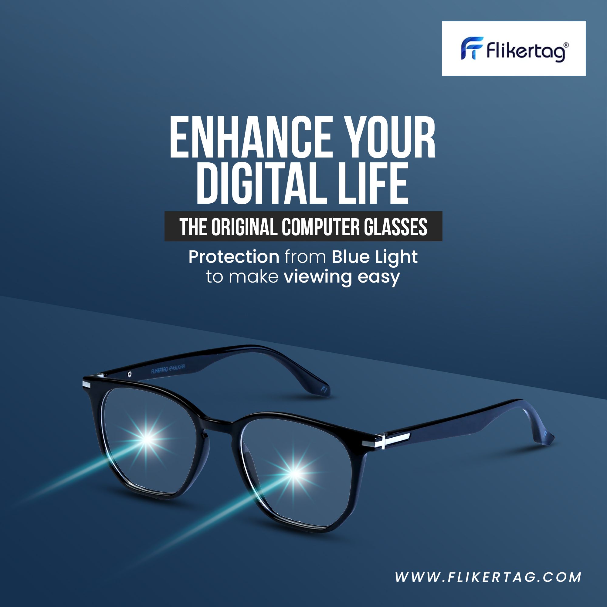Enhance Your Digital Life with Computer Glasses: Blue Light Protection for Easy Viewing