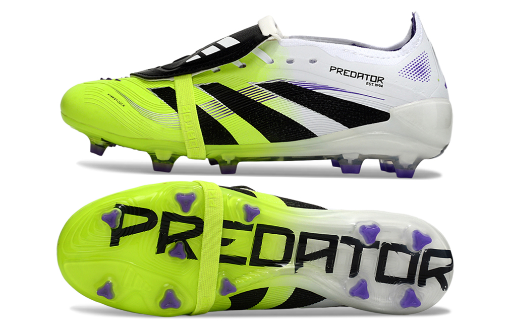 Adidas Predator Elite Tongue FG Green & White