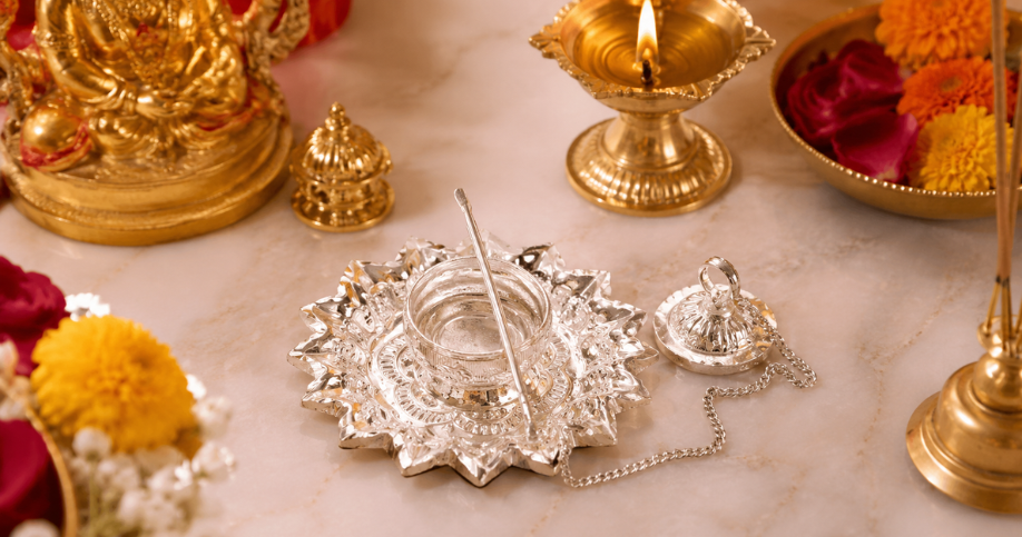 How to Arrange an Attar Dani in Your Pooja Setup