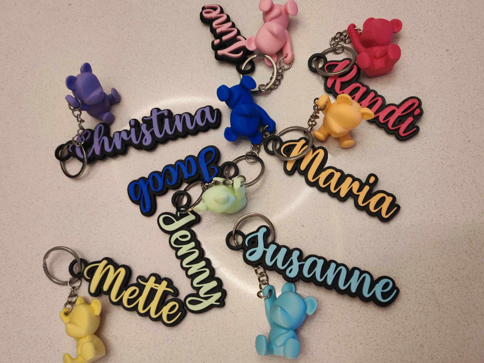 Personalized Name Keychain - Vextro3D LAB