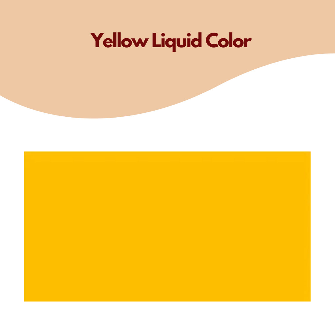 Yellow Color Liquid Yellow Liquid Color - India Beauty Raw Material