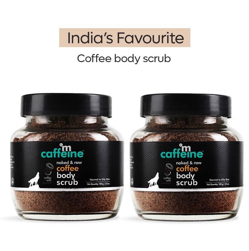 mCaffeine Coffee Body Scrub - Set of 2