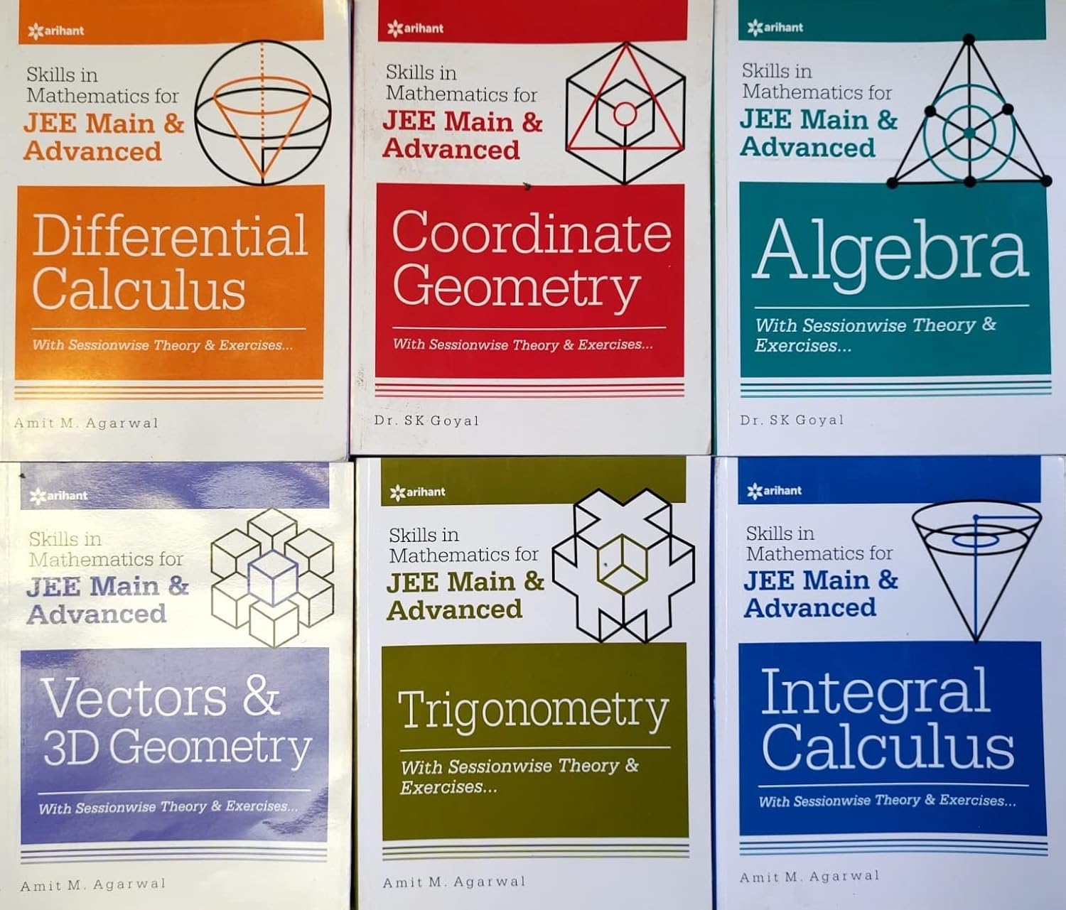 Geometric Algebra Advanced Arihant JEE Main & Advanced: Algebra, Trigonometry, Coordinate Geometry ...