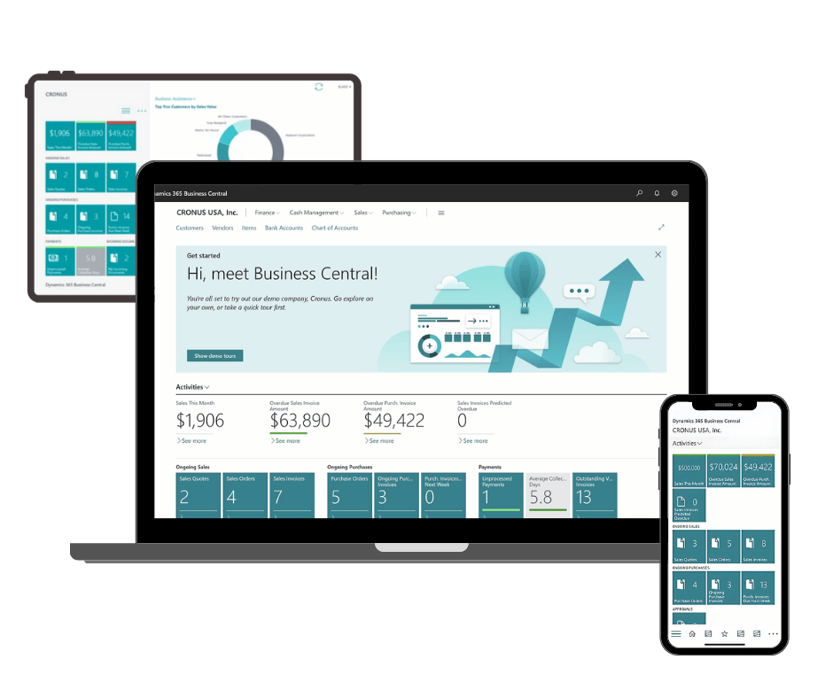 Business Central Dashboard