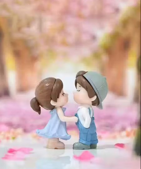 CAP COUPLE MINIATURE (BLUE & SKY )