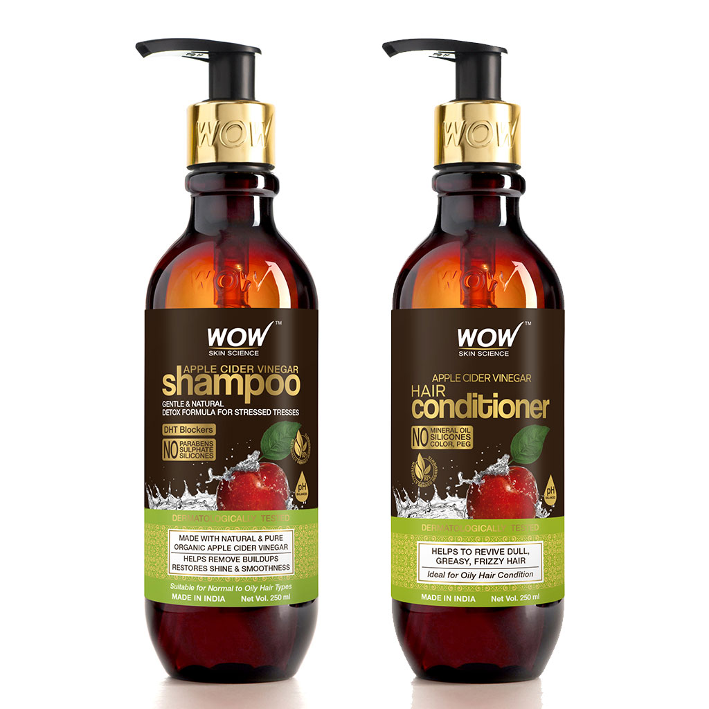 Buy Apple Cider Vinegar Hair Care Kit for Frizzy Hair at Best Price