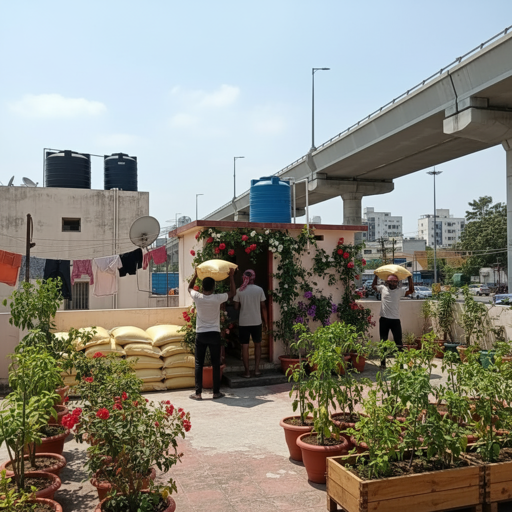 terrace lifting gardening products