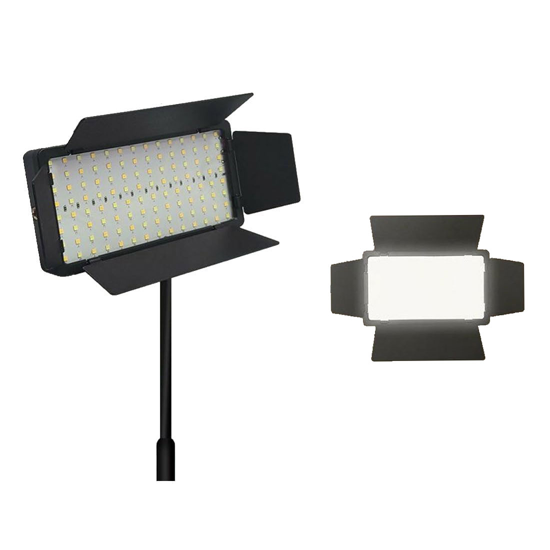 PHOTOMAX PRO LED 300 Video Light – Professional Multicolor Panel for Photography, Live Streaming & Content Creation (3200-6500K Adjustable, Rechargeable) (300 LED Light)