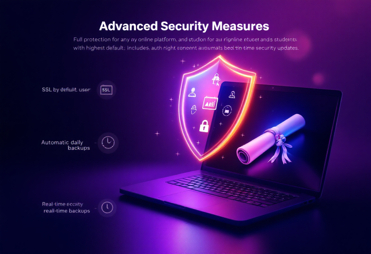 Seguridad avanzada para e-learning
