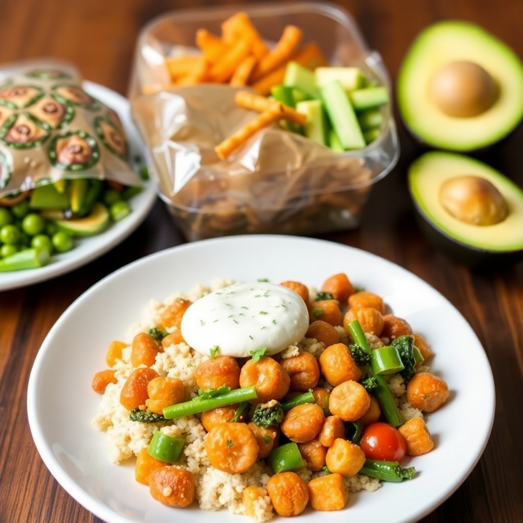 Healthy Food Preparation Image