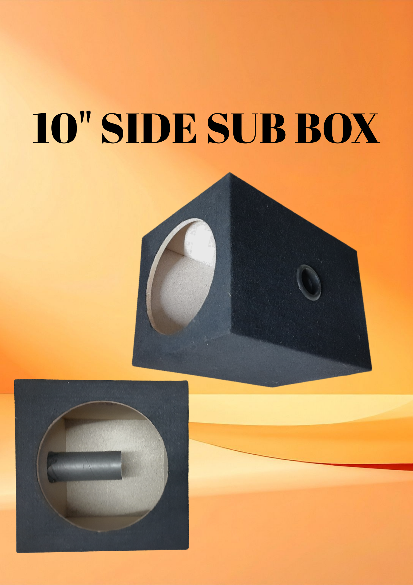 10" SIDE SUB BOX - Yokesh Electronics