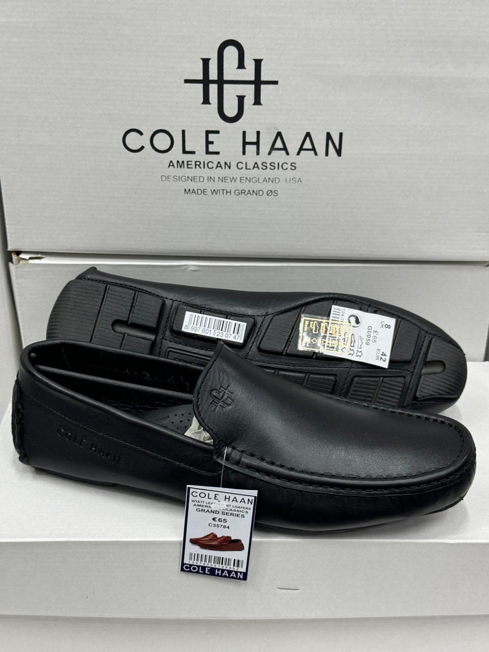 Cole Haan　革手袋　Lサイズ COLE HAAN Original Pure Leather Loafer - Black
