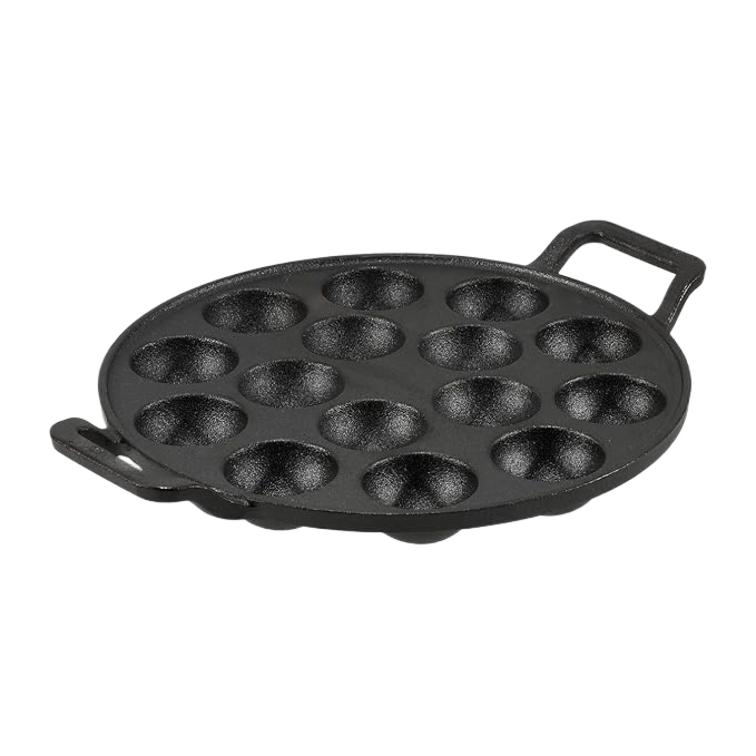 IKONE Cast Iron Appam Plate | Premium Quality