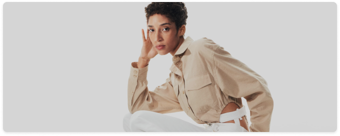 ICE BLUE BAGGY FIT JEANS