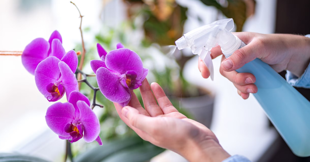 how to increase humidity for orchids
