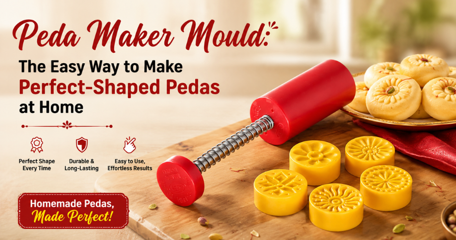 Peda Maker Mould: The Easy Way to Make Perfect-Shaped Pedas at Home