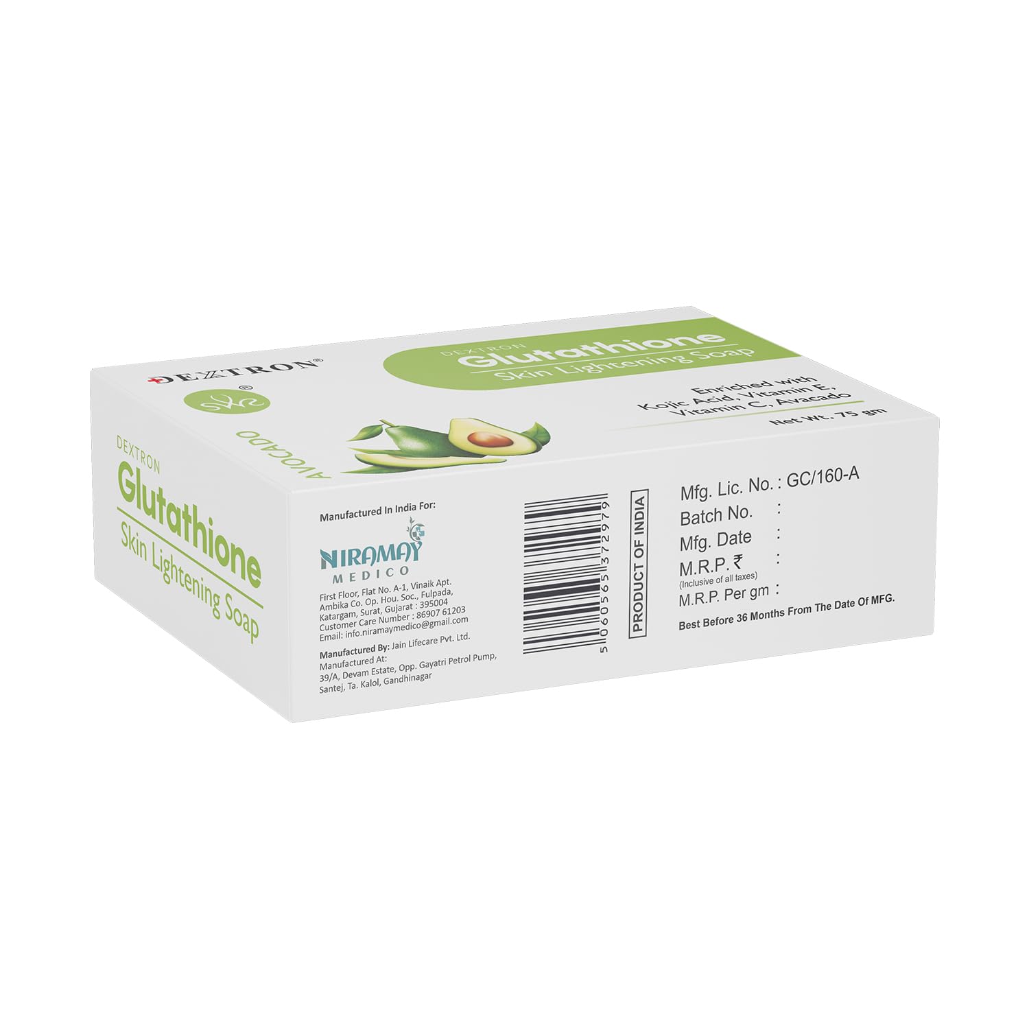 Glutathione Avocado Soap