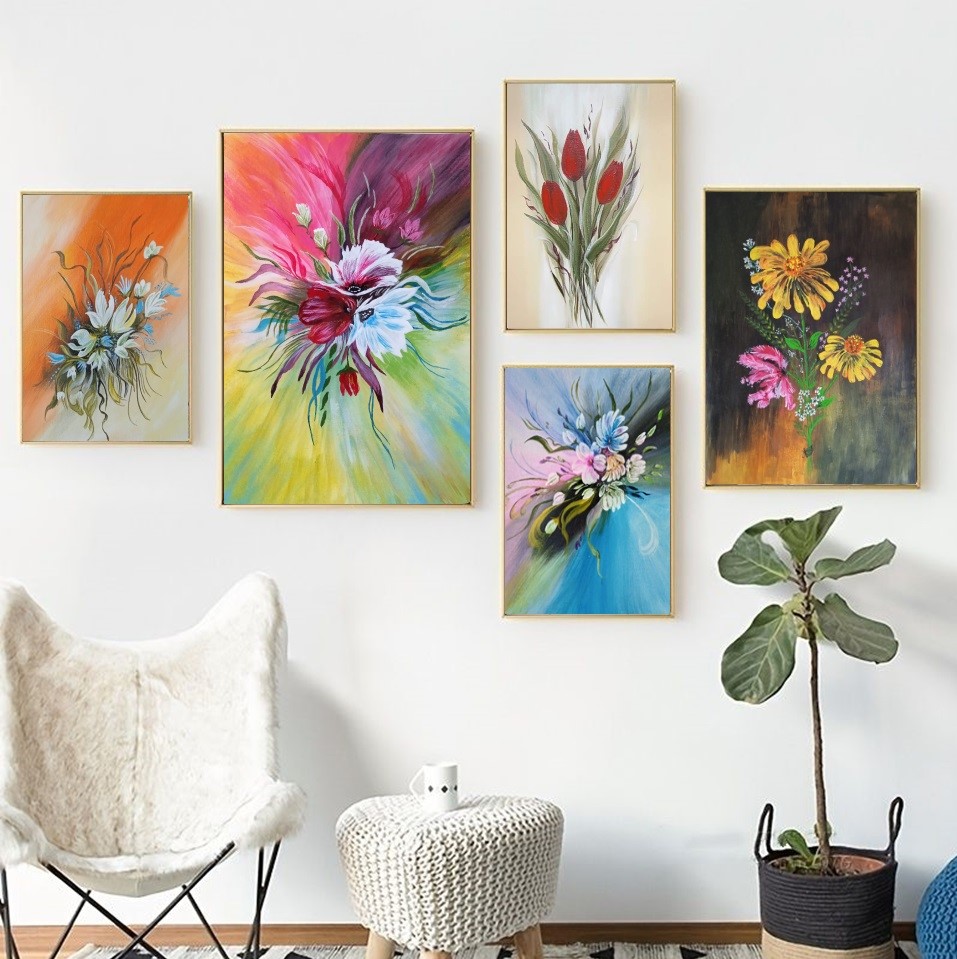 Abstract Painting - Emotion in Blue