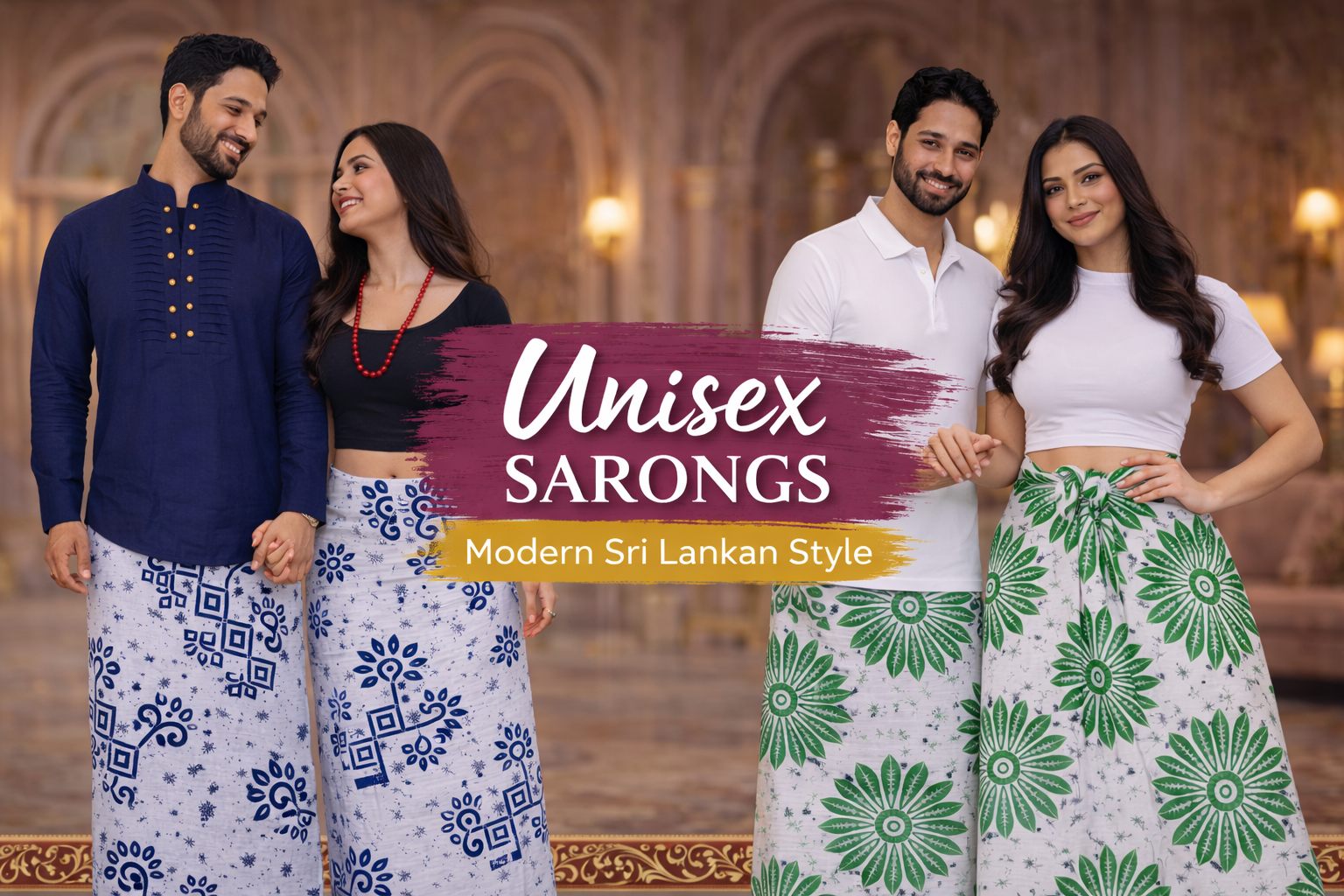 Asia Batik Sarong | Sri Lankan Printed Sarong Canada