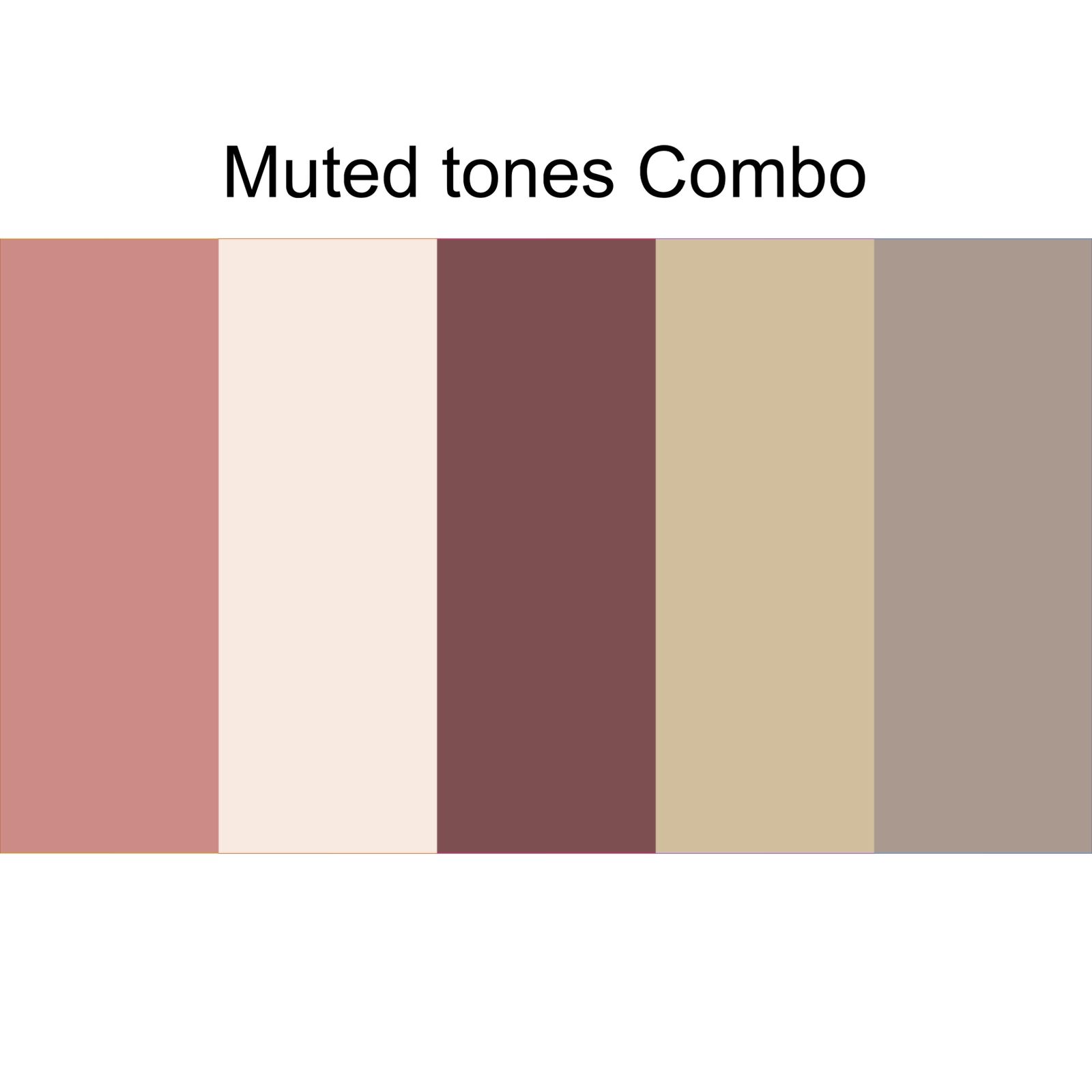 Muted Tone Solids Combo Prism Props