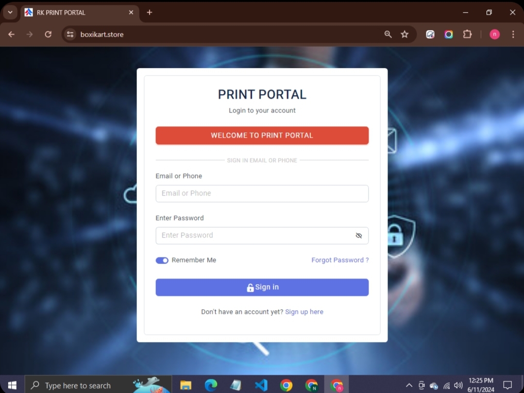 NEW PHP print Portal source code - Bye source code