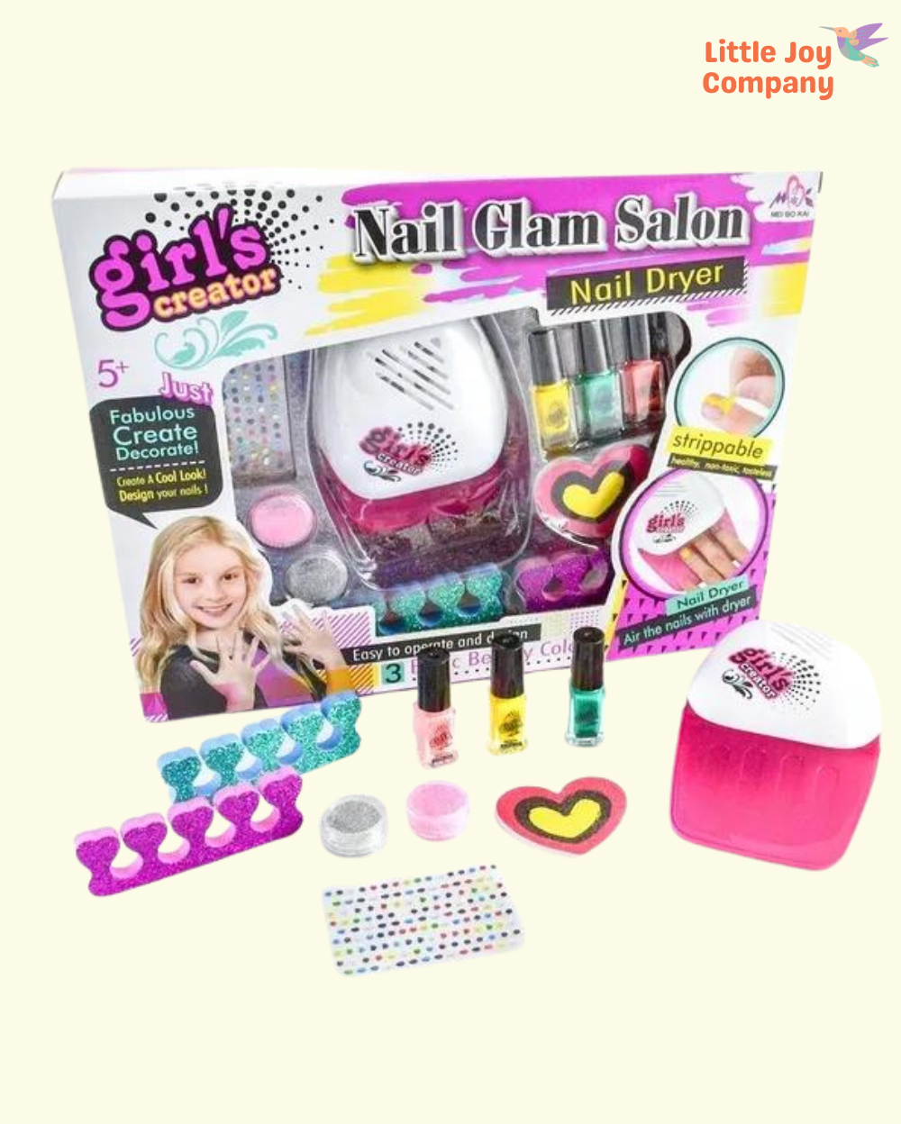 NAIL GLAM SALON KIT - Little Joy Company