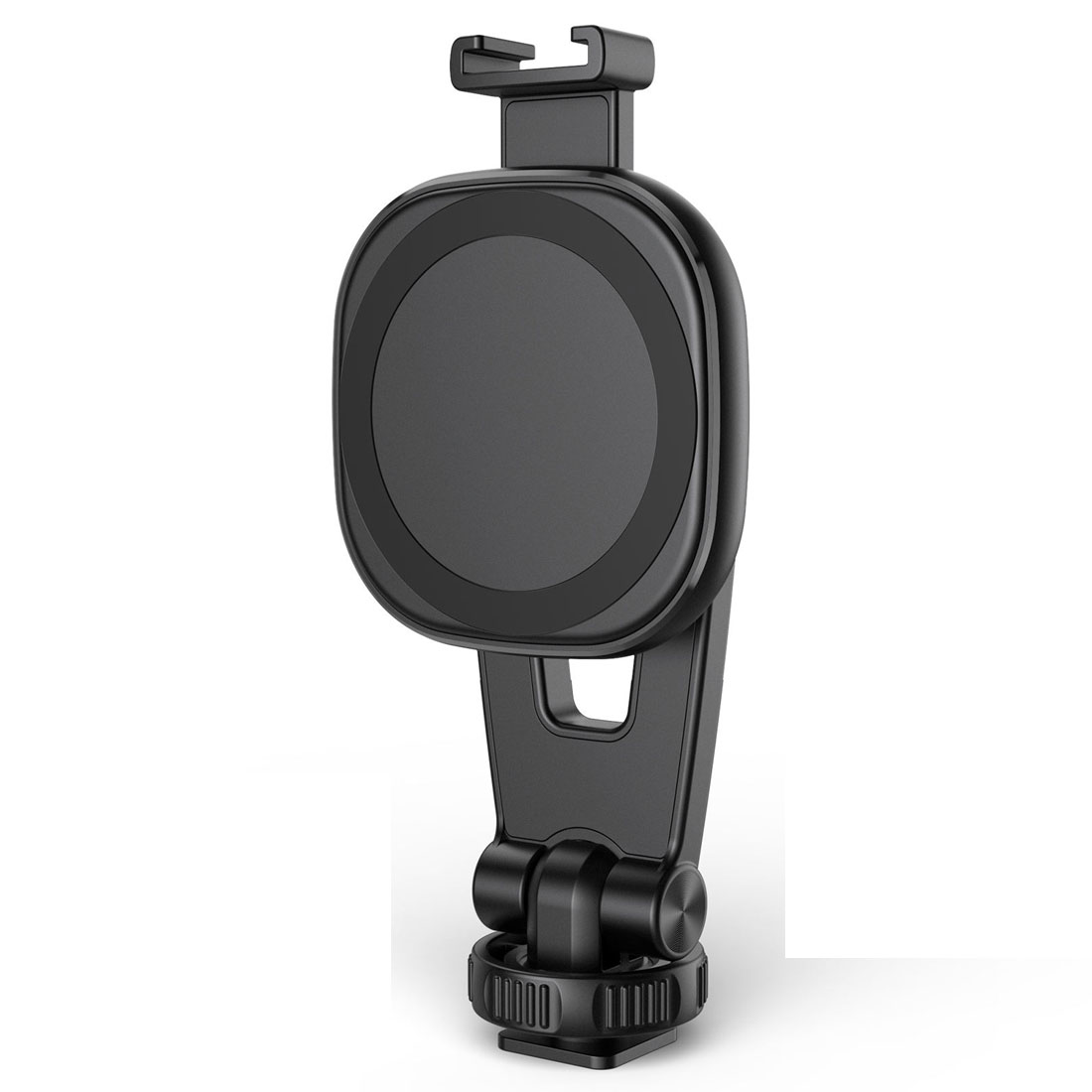 PHOTO MAX Universal Magnetic Mobile Phone Holder – 360° Rotation, Strong Magnet, 1/4" Interface Tripod Mount Stand for Video Recording, Photography & Vlogging (Mobile Magsafe Bracket K815)