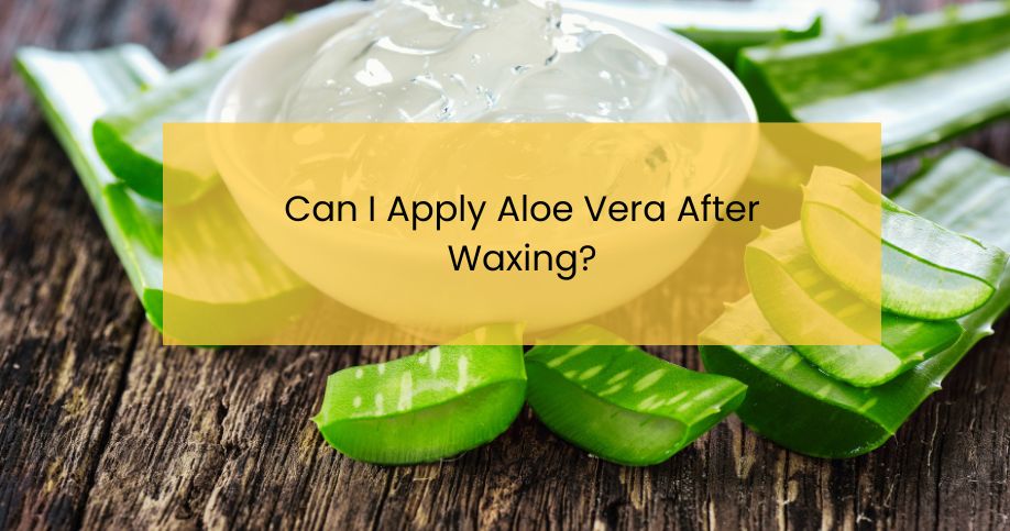 Can I Apply Aloe Vera After Waxing? [Ultimate Guide]