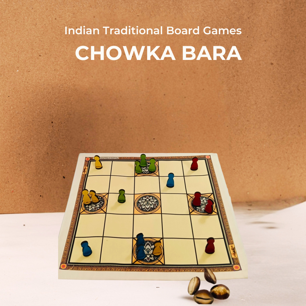 Chowka Bara traditional Indian Board Game