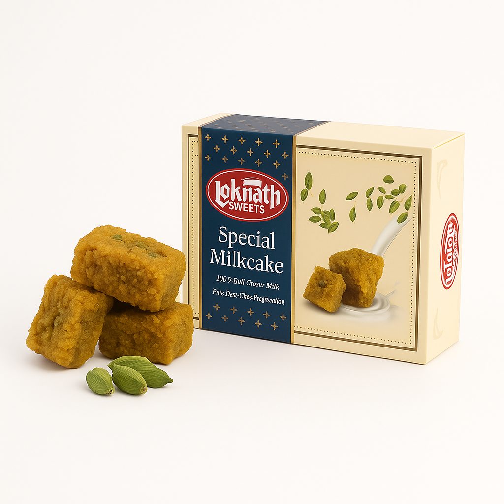 Loknath Special Milk Cake, the original 1952 recipe