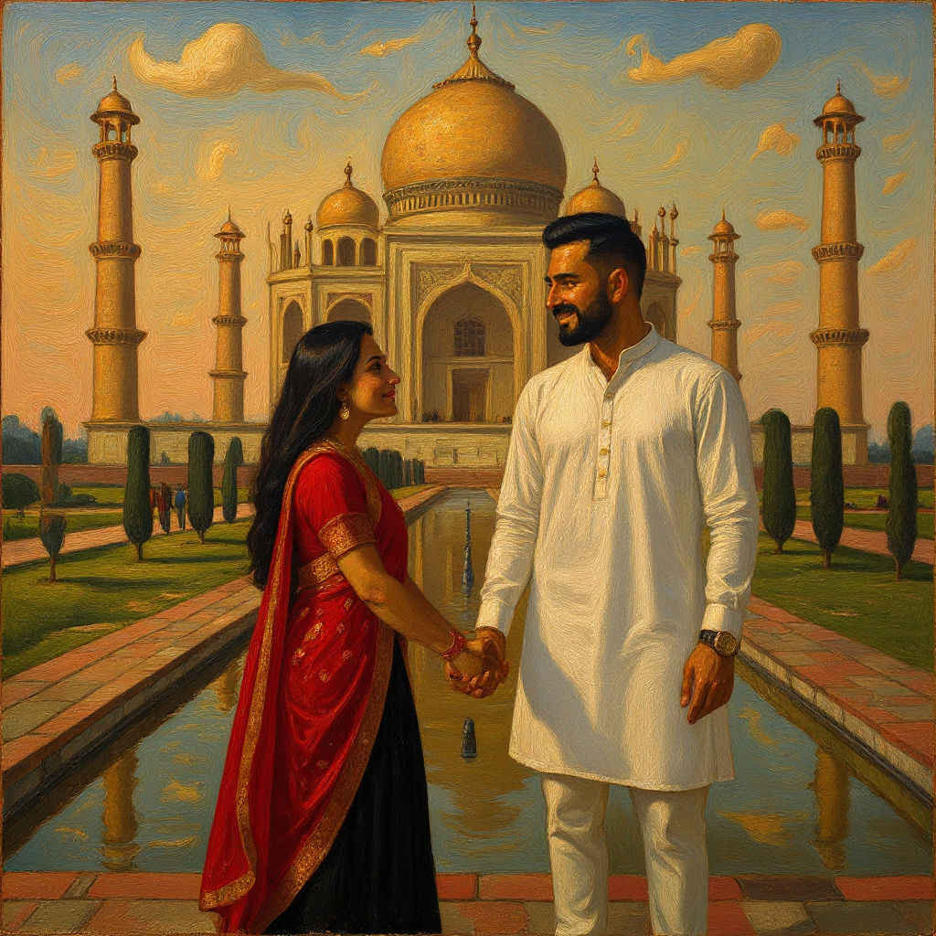 Photo converted to Oil Painting Style