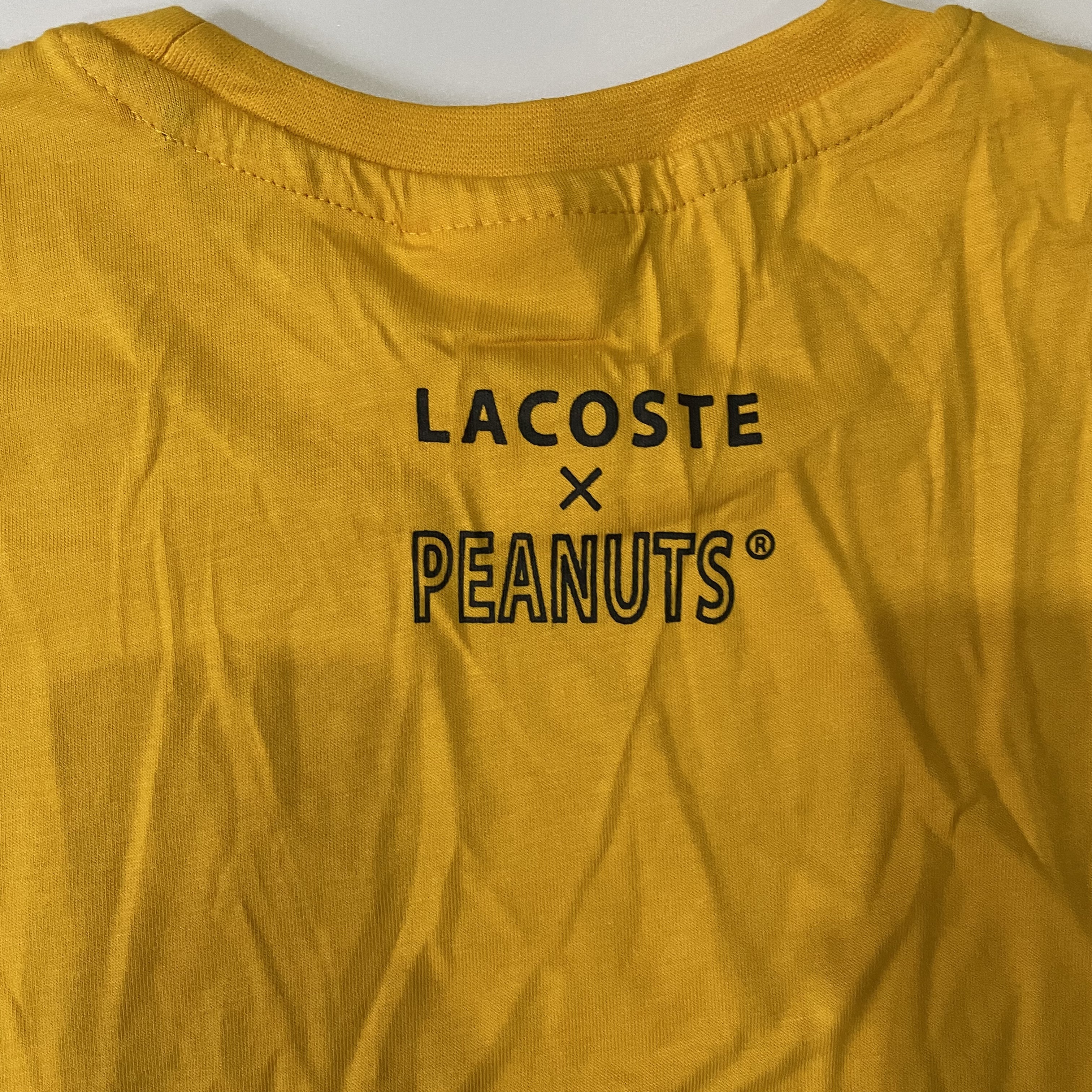 LACOSTE×PEANUTSコラボトレーナー　40サイズ Unisex Lacoste x Peanuts Crew Neck Organic Cotton Sweatshirt