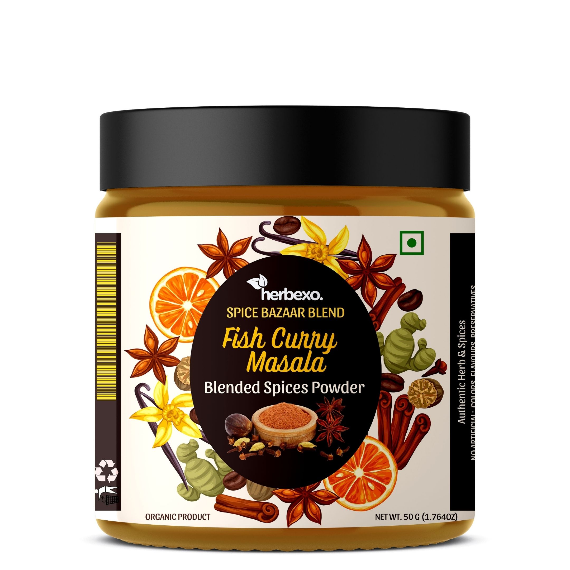 Herbexo Fish Curry Masala - Authentic Machhi Masala