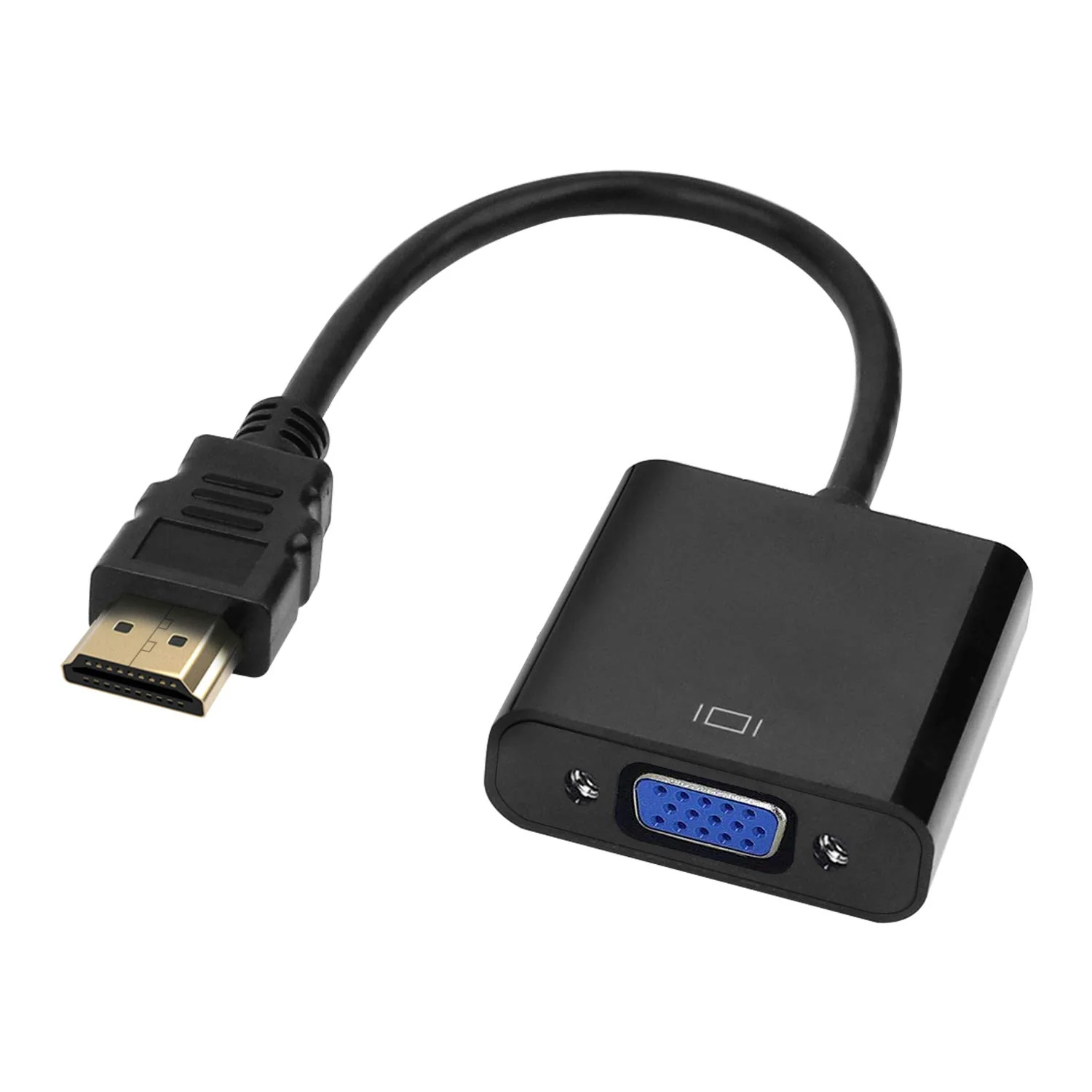 Lapcare HDMI to VGA Converter with 20CM Cable - KDS INDIA