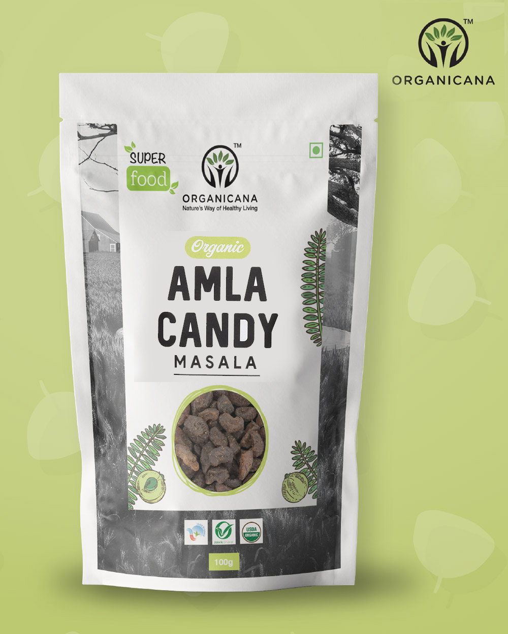 Amla Candy Masala ORGANICANA