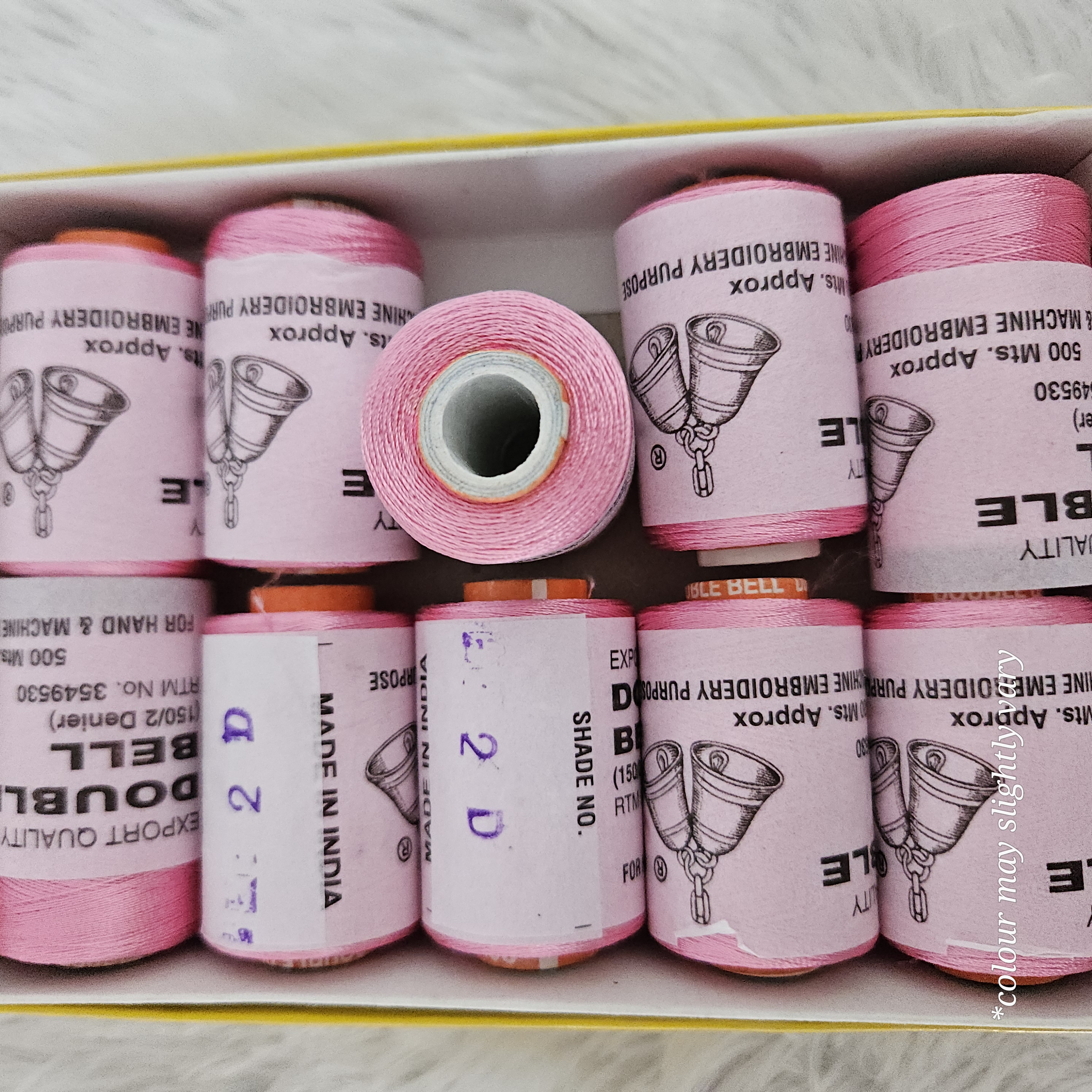 Shade 2D Double bell silk thread - Iyal Crafts