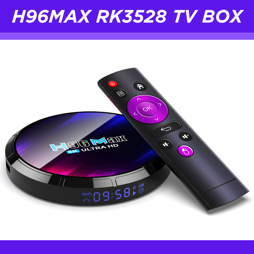 Android TV Box, Q1 Android 10.0 TV Box 2GB RAM/16GB ROM H313 Quadcore cortex -A53 Unterstützung WiFi 2.4G/5G BT5.2 4K 3D HDMI DLNA Smart TV Box