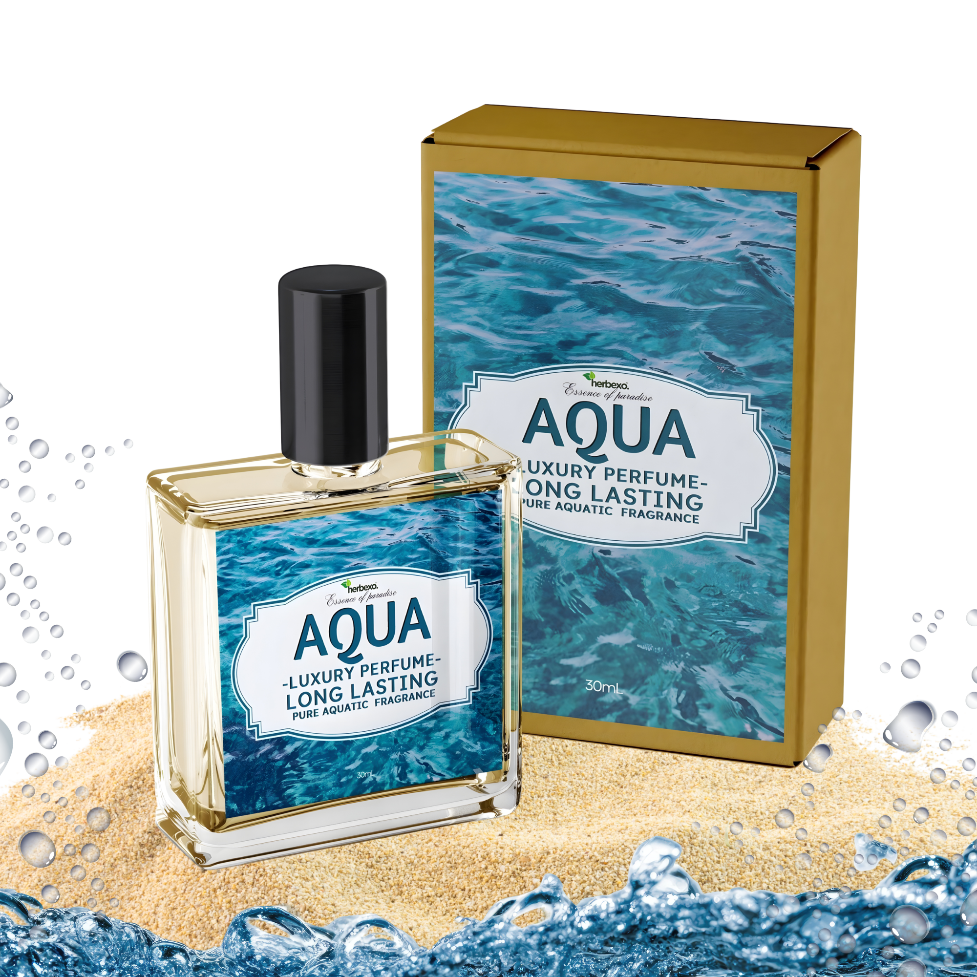Aqua EDP Unisex Perfume - Fresh Aquatic & Citrus