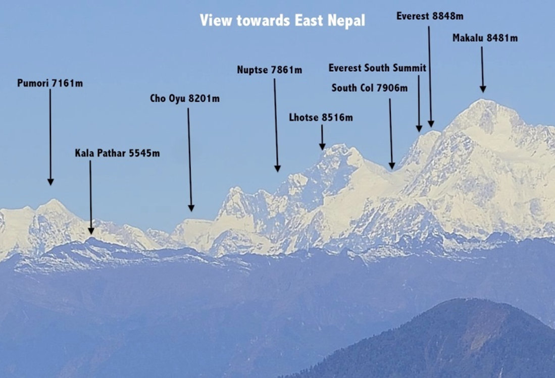 Description: everest east nepal view